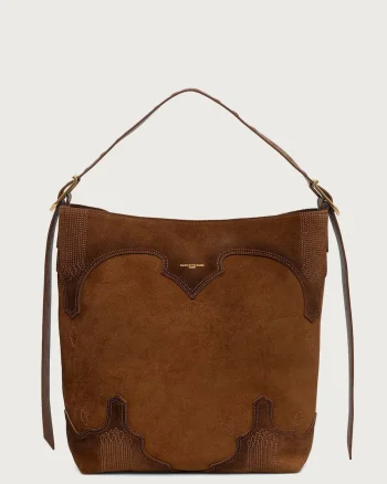 Zadig&Voltaire  geantă shopper pentru femei din piele întoarsă JANE
