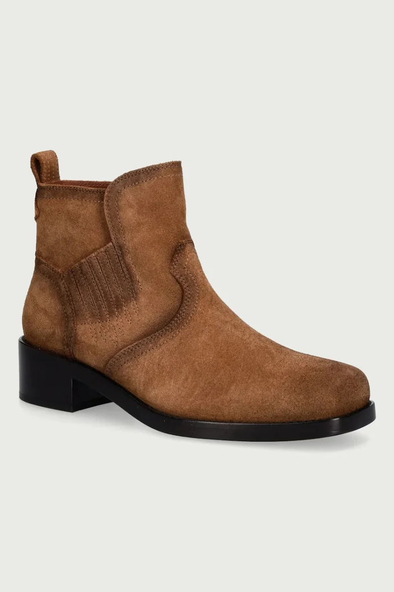 Zadig&Voltaire  botine pentru femei din piele întoarsă Igata Suede