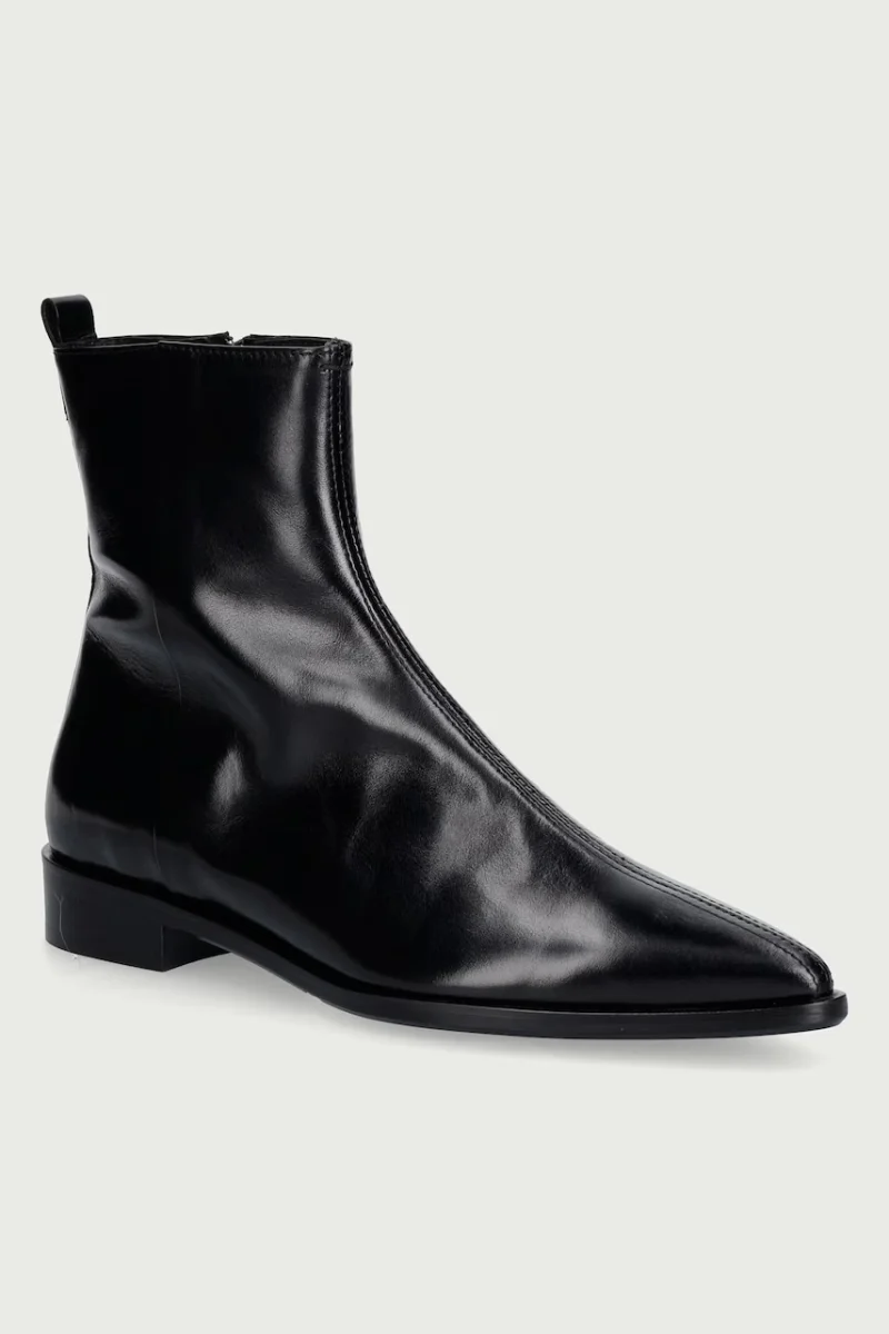 Billi Bi  botine pentru femei din piele negre 80