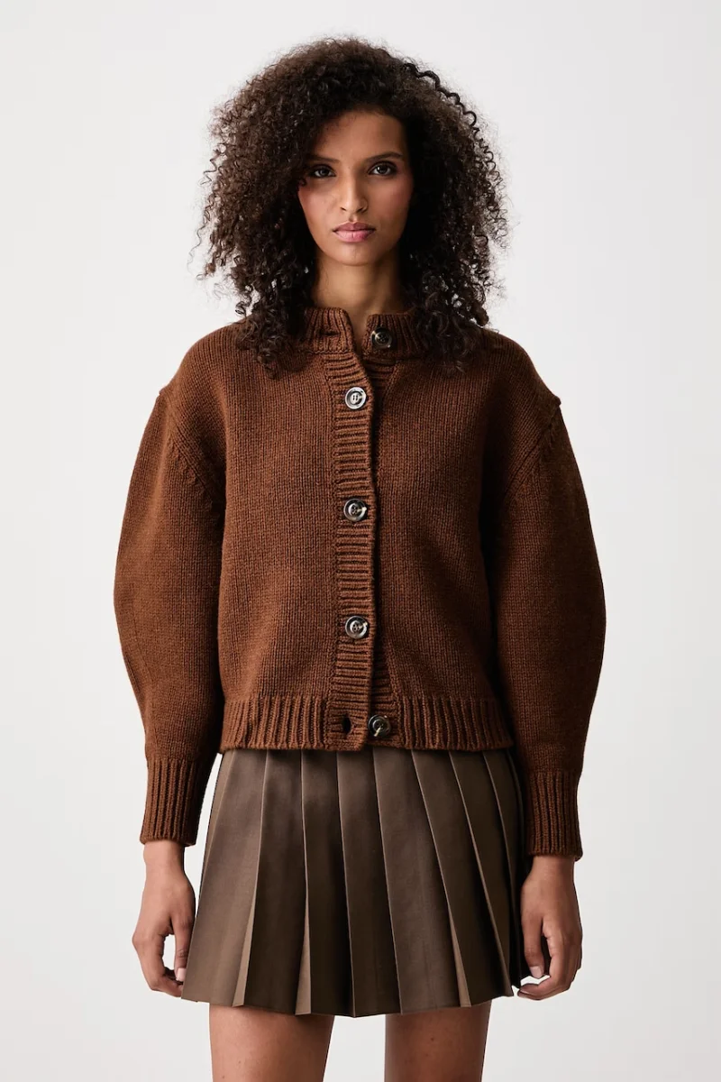 Soeur  cardigan pentru femei din lână merino LEONARD