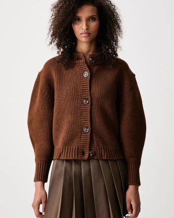 Soeur  cardigan pentru femei din lână merino LEONARD