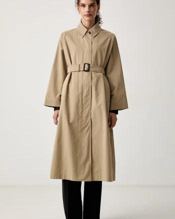 Weekend Max Mara  trenci pentru femei cu bumbac WKDANGUS
