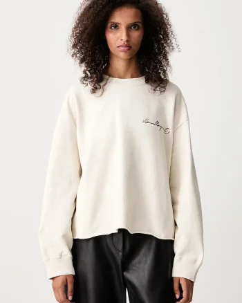 MM6 Maison Margiela  hanorac oversized pentru femei din bumbac