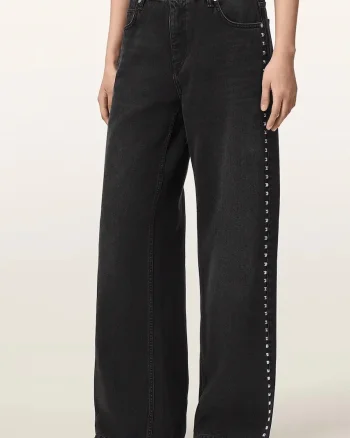 AllSaints  blugi straight pentru femei SWAY
