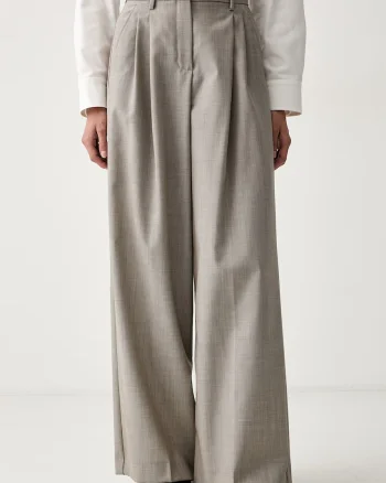 Weekend Max Mara  pantaloni pentru femei din lână WKDOVVIO