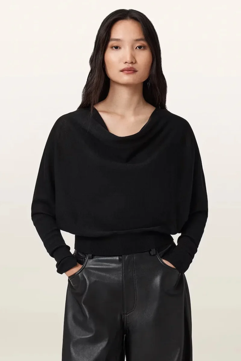 AllSaints  pulover pentru femei din lână RIDLEY
