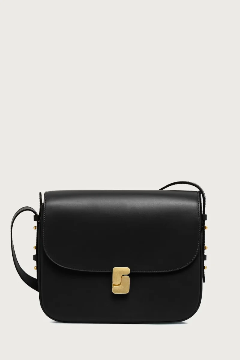 Soeur  geantă crossbody pentru femei din piele BELLISSIMA MAXI