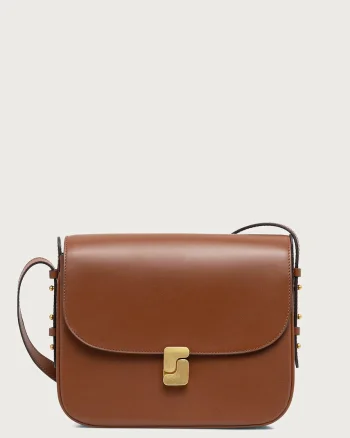 Soeur  geantă crossbody pentru femei din piele BELLISSIMA MAXI