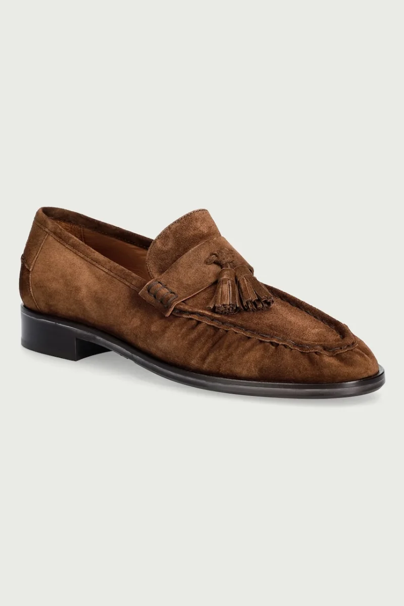 Billi Bi  mocasini pentru femei din piele întoarsă Arabica babysilk suede 554
