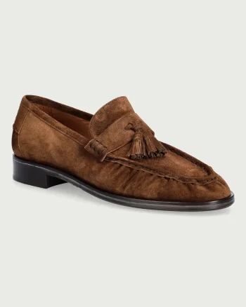 Billi Bi  mocasini pentru femei din piele întoarsă Arabica babysilk suede 554