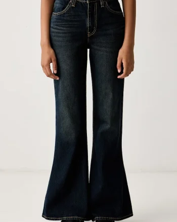 Levi's  blugi flared pentru femei PUDDLE SNAP FLARE