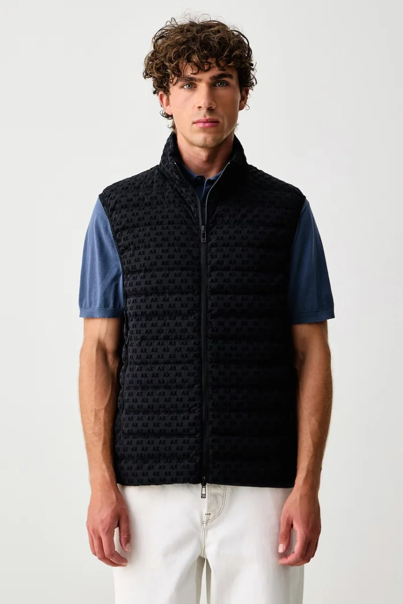 Armani Exchange  vestă de puf pentru bărbați
