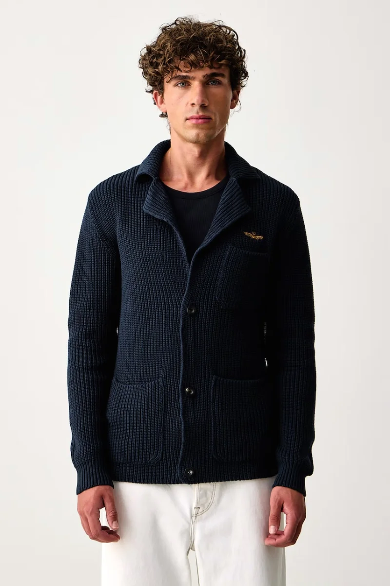 Aeronautica Militare  cardigan pentru bărbați din bumbac