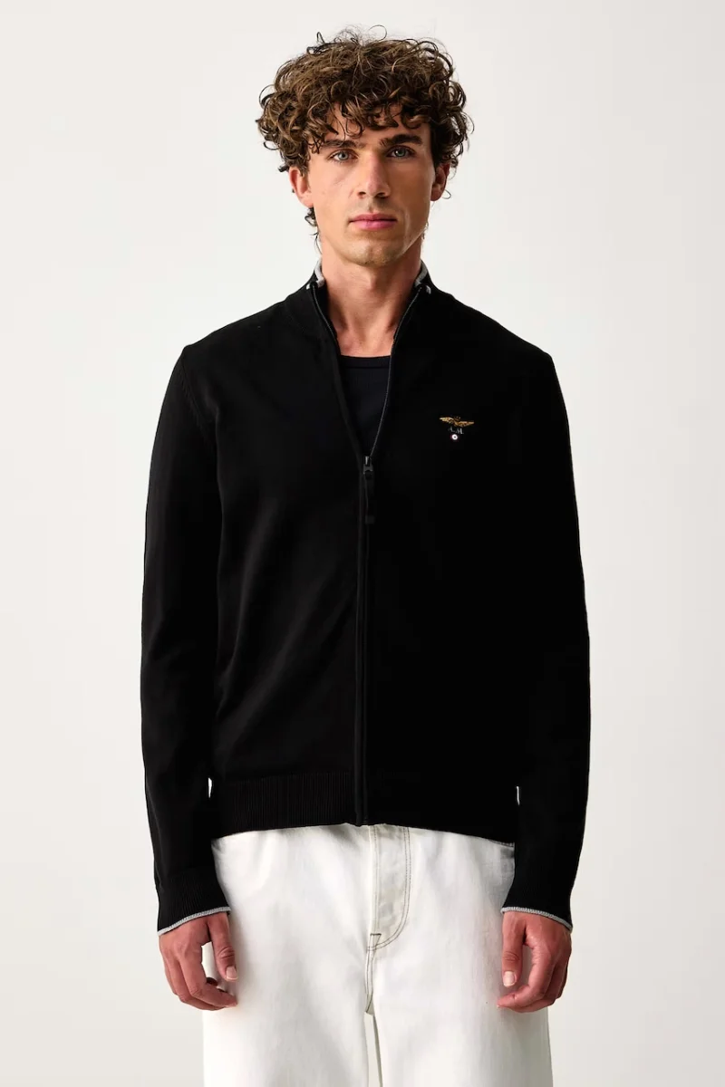 Aeronautica Militare  cardigan pentru bărbați din bumbac