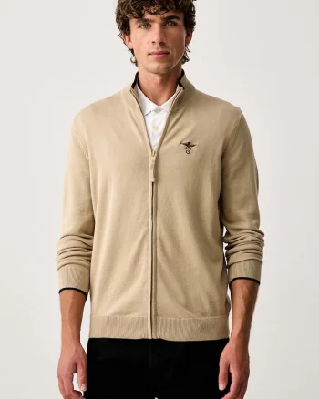 Aeronautica Militare  cardigan pentru bărbați din bumbac