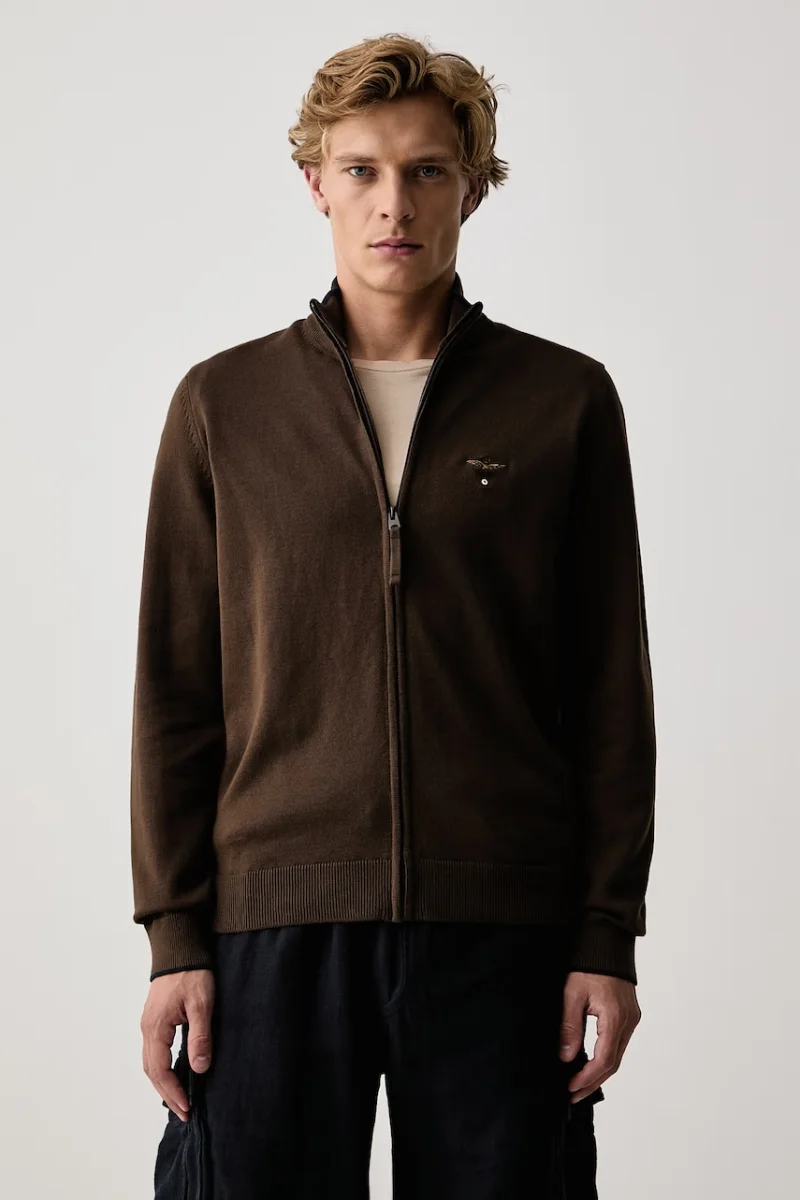 Aeronautica Militare  cardigan pentru bărbați din bumbac