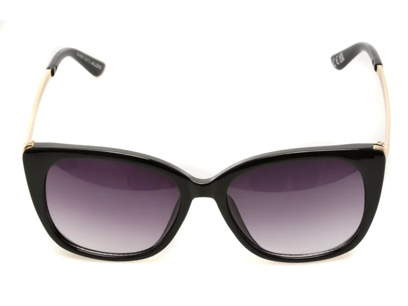 Ochelari de soare ALDO negri, 14449190, din pvc
