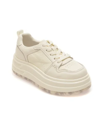 Pantofi sport GRYXX albi, 8531, din piele naturala