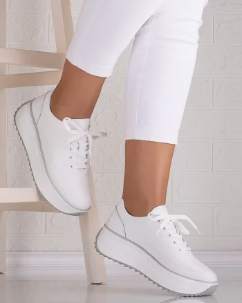 Pantofi dama casual Albi din Piele Naturala Lerana