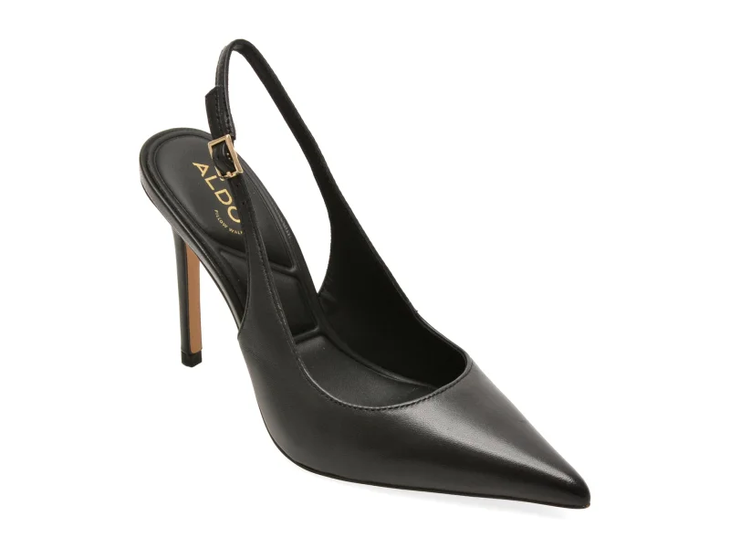 Pantofi eleganti ALDO negri, 14447788, din piele naturala