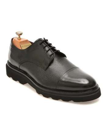 Pantofi eleganti LE COLONEL negri, 61505, din piele naturala