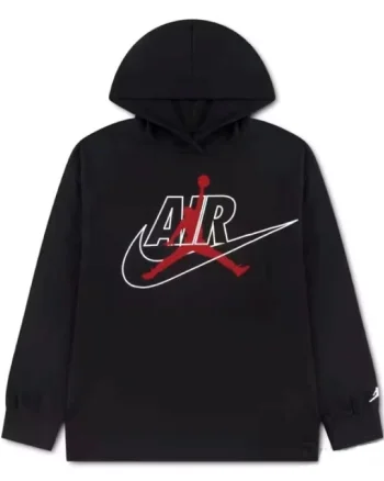 Hanorac Nike JDB MJ JUMPMAN AIR HOODED LS
