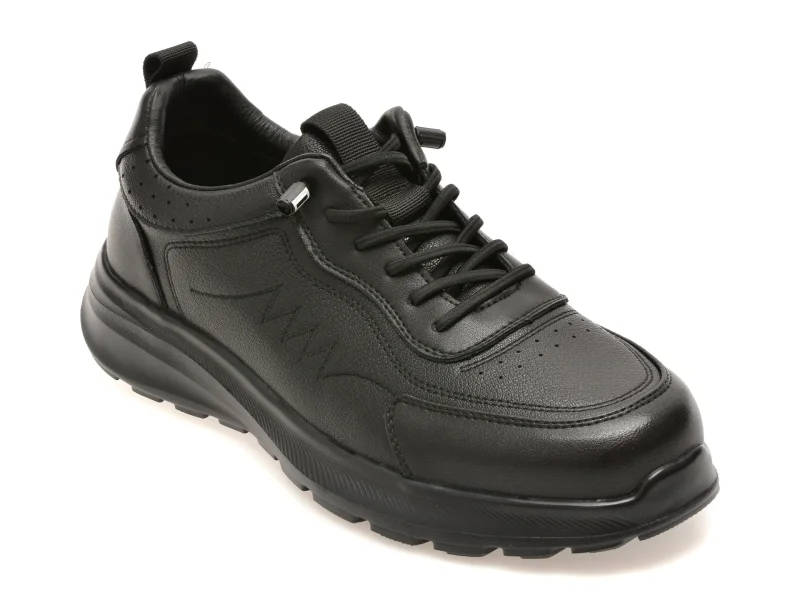 Pantofi sport BITE THE BULLET negri, 86509, din piele naturala