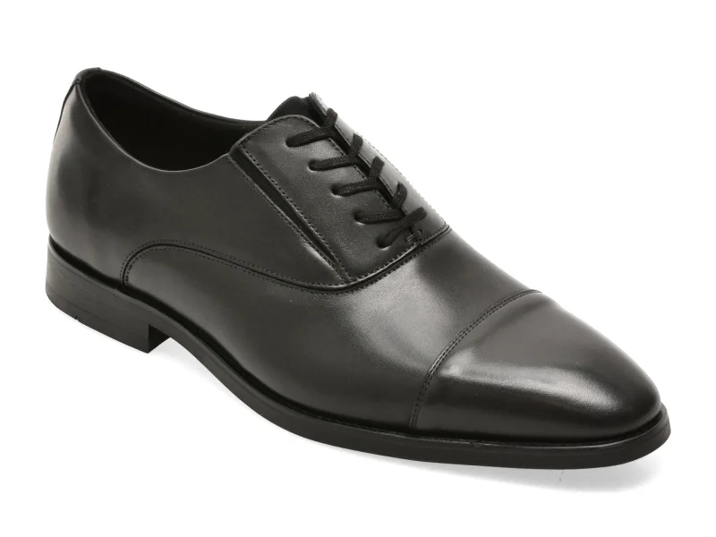 Pantofi eleganti ALDO negri, PAXLEY 001, din piele naturala