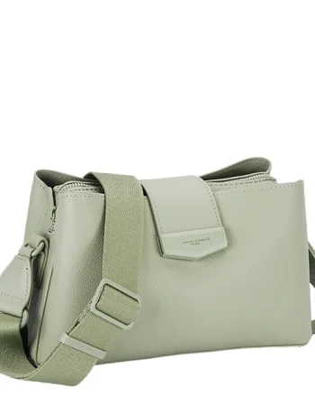 Geanta mica verde deschis crossbody David Jones Paris CM8303 15