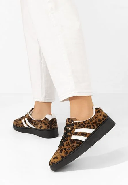 Sneakers dama Dalene leopard