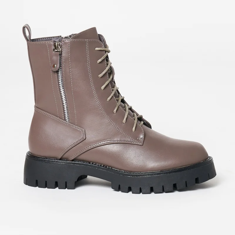 Ghete dama din Piele Ecologica CRL0625KHAKI