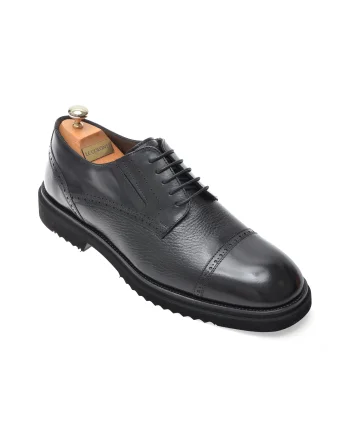 Pantofi eleganti LE COLONEL negri, 65402, din piele naturala