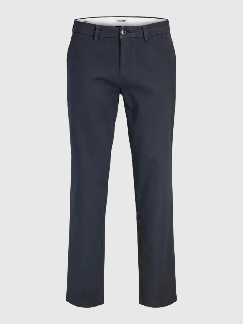Jack & Jones, Pantaloni chino, barbati, Regular fit, Bleumarin inchis (SELECTATI MARIMEA: 30, SELECTATI LUNGIMEA: 32)