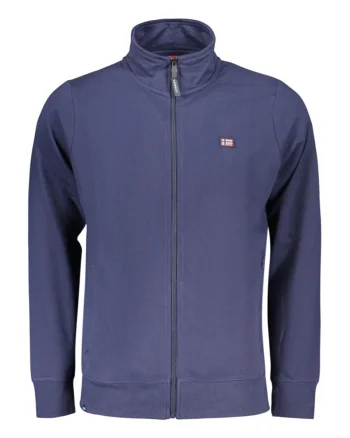 Norway Bluza subtire barbati, fara gluga cu fermoar, Bleumarin inchis (SELECTATI MARIMEA: L)