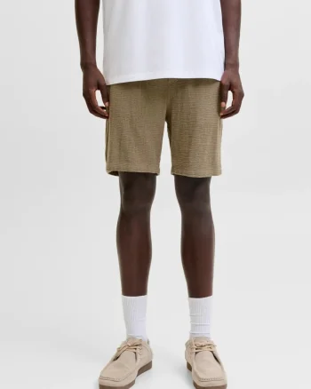 Jack & Jones Pantaloni scurti barbati, JPSTJAIDEN COBA, Relaxed fit, Olive (SELECTATI MARIMEA: S)