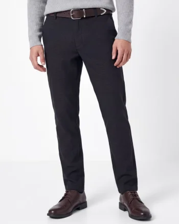 Jack & Jones Pantaloni chino, barbati, cu talie joasa, Slim fit, JPSTMARCO BOWIE, Bleumarin inchis (SELECTATI MARIMEA: 29, SELECTATI LUNGIMEA: 32)