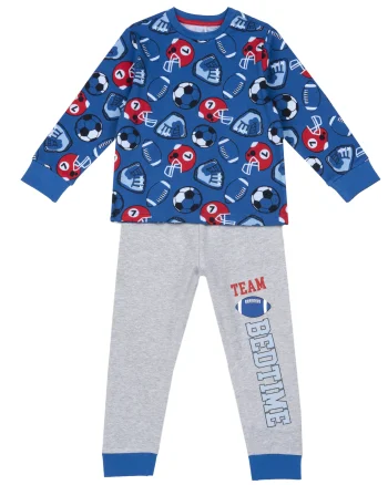 Pijama copii Chicco, albastru, 31416-63MCU