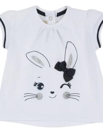 Tricou copii Chicco, alb 2, 67992-64MFCO