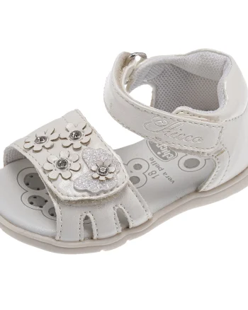 Sandale copii Chicco Grandella, Alb, 69075-64P