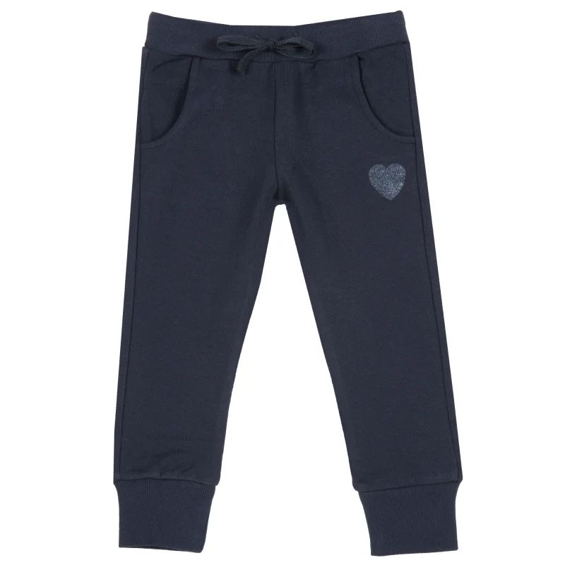 Pantaloni lungi copii Chicco, albastru inchis, 08845-65CLT