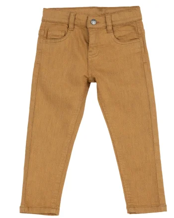 Pantaloni lungi copii Chicco, Maro deschis, 08885-65MC