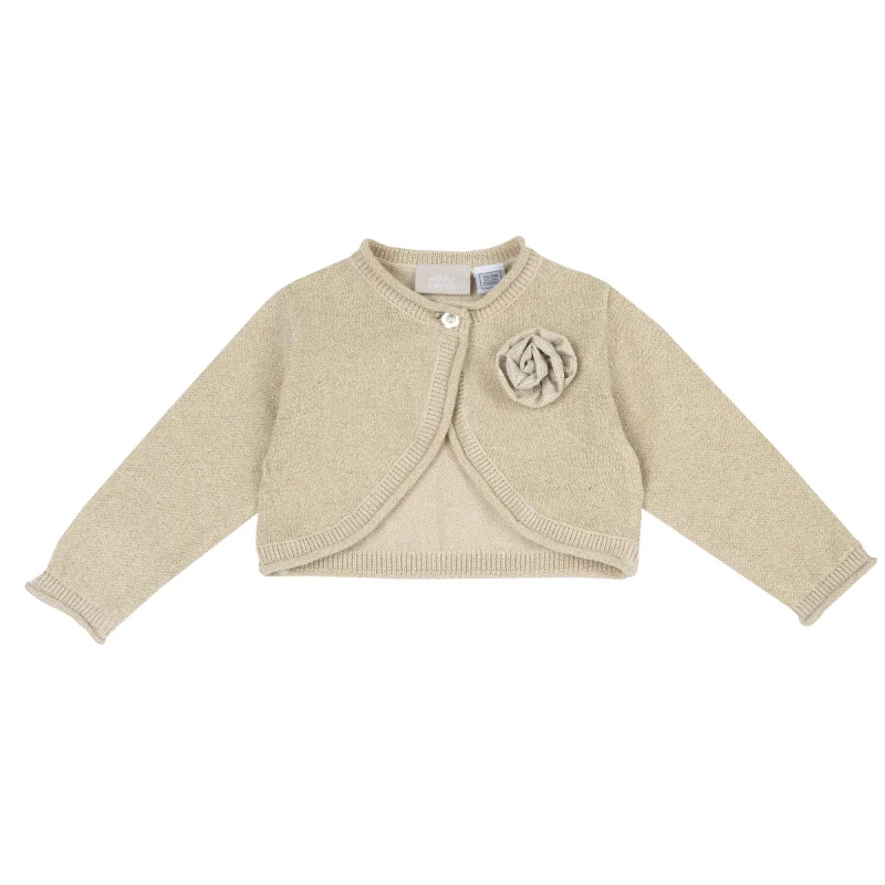Cardigan copii Chicco tricotat, Bej, 05606-66MFCO