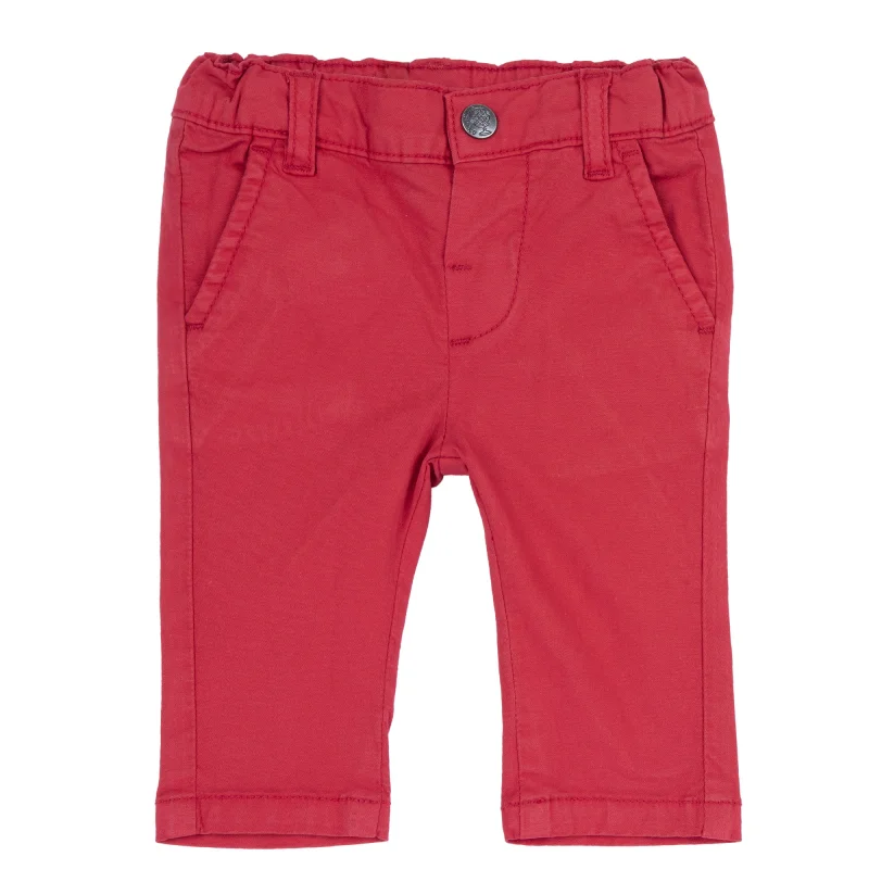 Pantaloni copii Chicco, Rosu, 24248-66MFCO