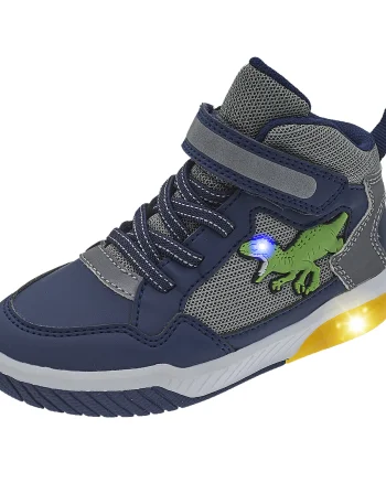 Ghete sport copii Chicco Cartoon, luminite, belumarin, 72104-67P
