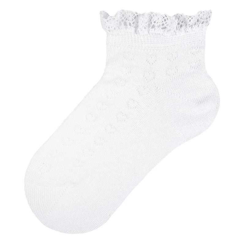 Sosete scurte copii Chicco, crem, 01853-68MC