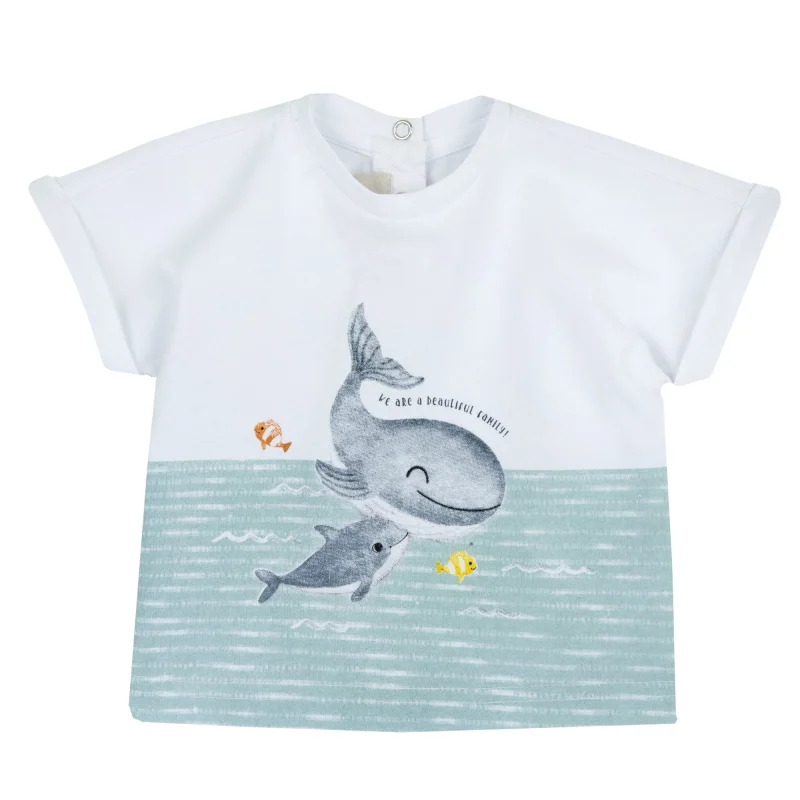Tricou copii Chicco, crem, 16662-68MFCO