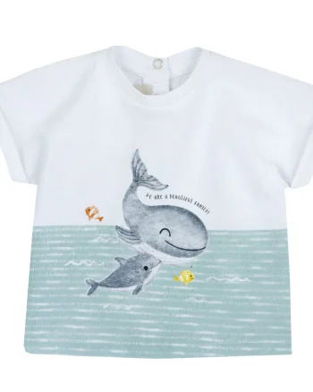 Tricou copii Chicco, crem, 16662-68MFCO