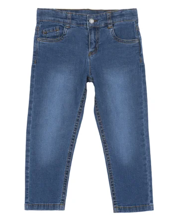 Pantaloni copii Chicco stretch, albastru inchis, 16838-68MC