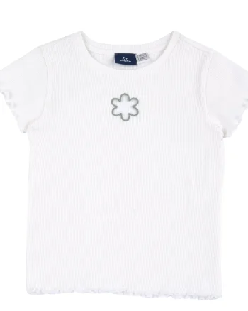 Tricou copii Chicco, alb, 11994-68MC
