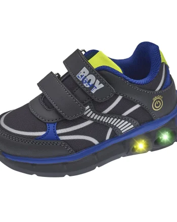 Pantofi sport bebe Chicco Cello cu luminite, Bleumarin, 21120-69P